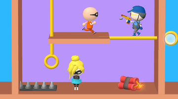 Prison Pin Escape Rescue | Pull the Pin |  Level 310 - 329