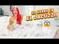 24 HORAS EN EL JACUZZI💦 FIESTA DE ESPUMA!!🧼 | Jenny Devil😈