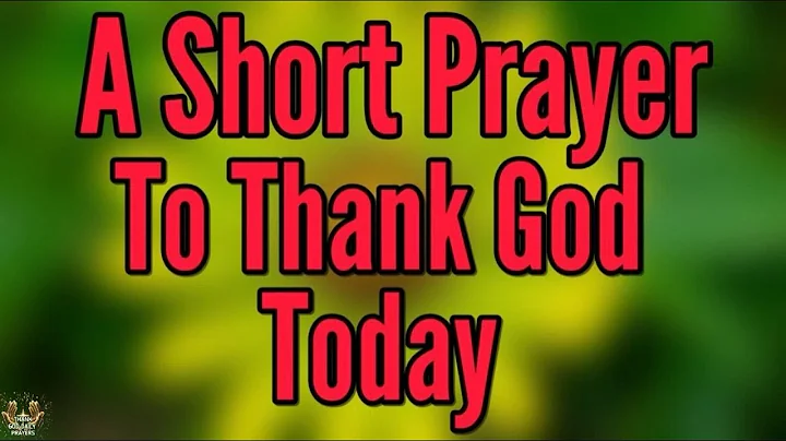 Oh Father God, You’ve Been So Good 🙏 | Powerful Morning Prayer of Gratitude & Praise