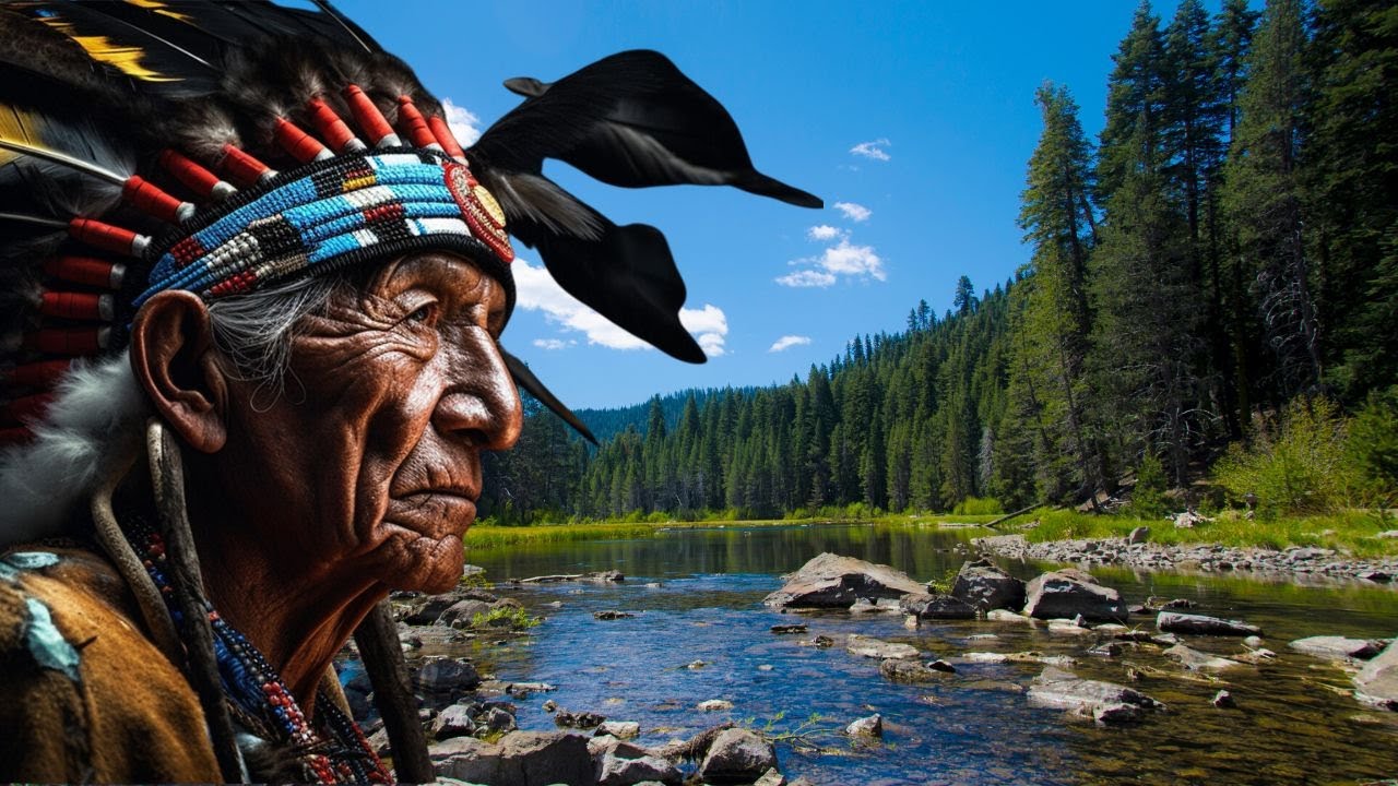 Native Stress Relaxation | Native American Flute With Water Sounds for Healing Stress ...