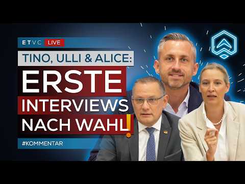 NACH BEBEN: Erste INTERVIEWS von WEIDEL, CHRUPALLA & SIEGMUND! |#KOMMENTAR