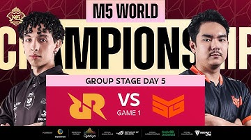 (FIL) M5 Group Stage Day 4 | RRQ vs SMG | Game 1