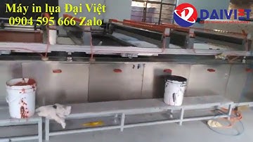 Máy in lưới trên vải cuộn