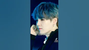 Suga Real Voice Song Love Is Gone 