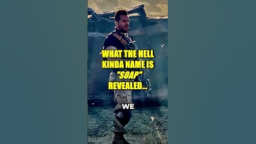 Wat is een goede naam voor Soap? John Soap MacTavish Naam Oorsprong Verhaal (Modern Warfare 2)