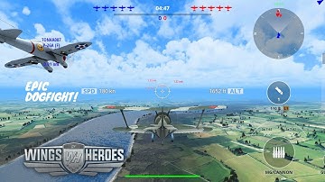 Wings Of Heroes - Epic Dogfight Gameplay (Android & iOS)