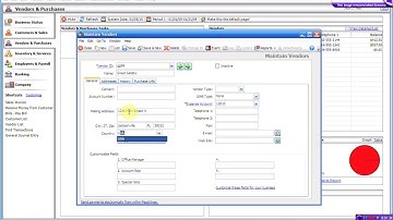 peachtree add new vendor.mov