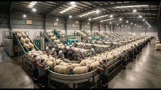 Inside the World's Largest Wool Factory!
