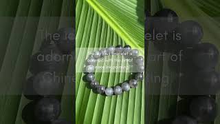 The Black Jade Bracelet (PJA00215) jadeite finejewelry jewelry jade jadebracelets