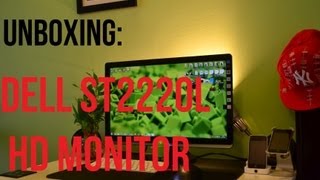 Unboxing: Dell ST2220L 21.5'' HD Monitor