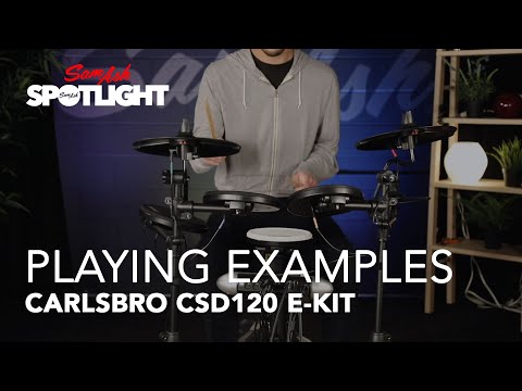 Carlsbro CSD120 Electronic Drum Kit | Playing Examples