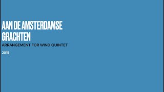 Aan de Amsterdamse grachten (arrangement, 2015)