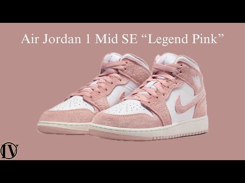 Air Jordan 1 Mid SE “Legend Pink” | Shoe Game - YouTube