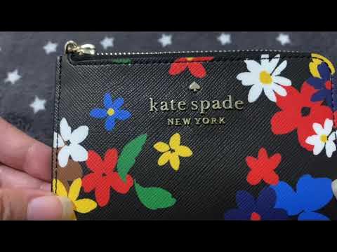 Kate Spade New York Staci Sailing Floral Medium Double zip