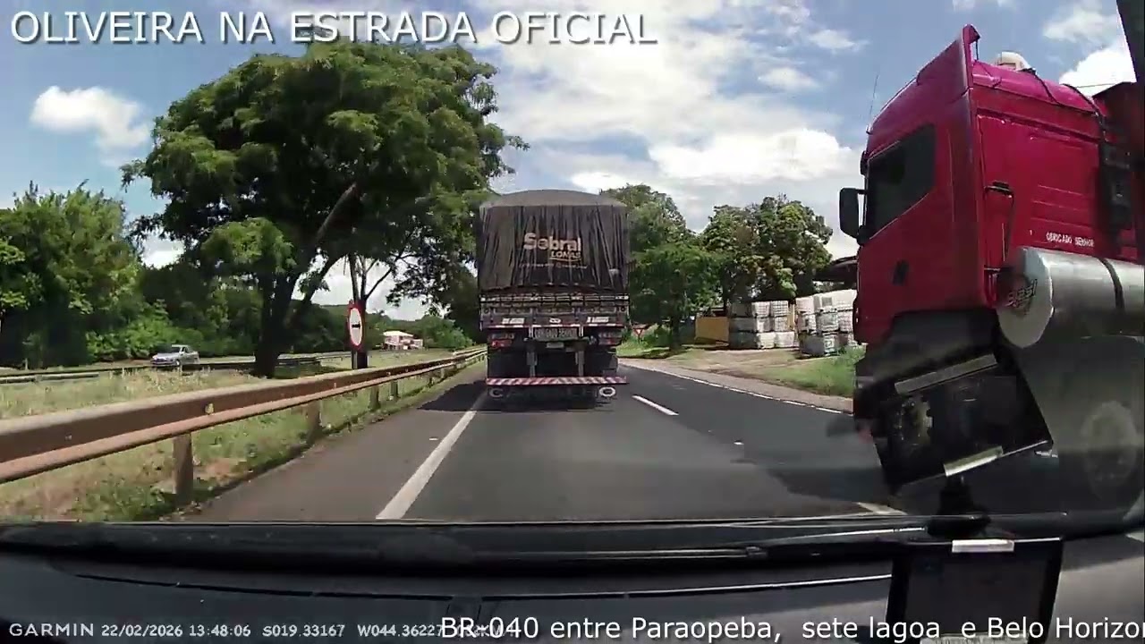 BR 040  trechos  entre Sete Lagoas e Belo Horizonte