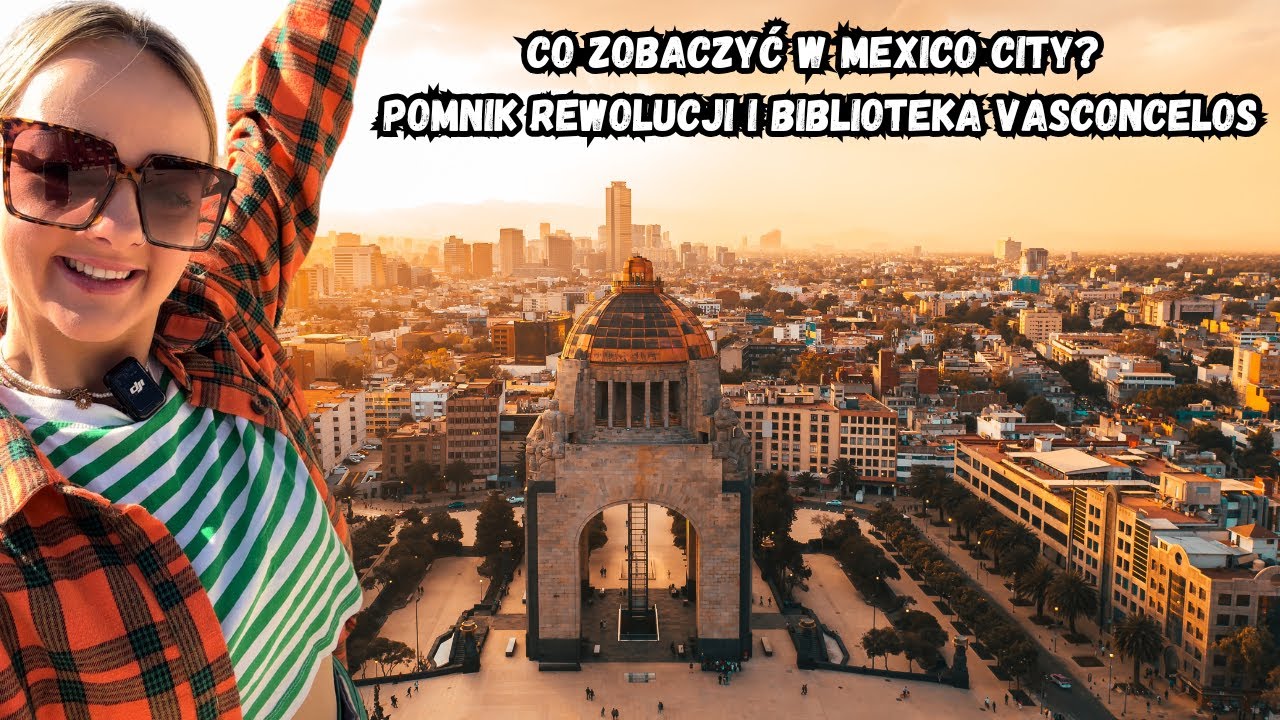 Odkrywamy Mexico City: Pomnik Rewolucji i Biblioteka Vasconcelos! #25