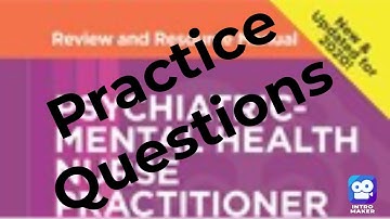 Purple Book Psychiatric-Mental Health Nurse Practitioner Review and Resource Q& A        Practice
