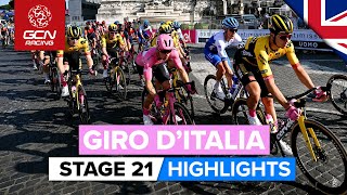 Final Sprint Showdown In Rome! | Giro D&#39;Italia 2023 Highlights - Stage 21