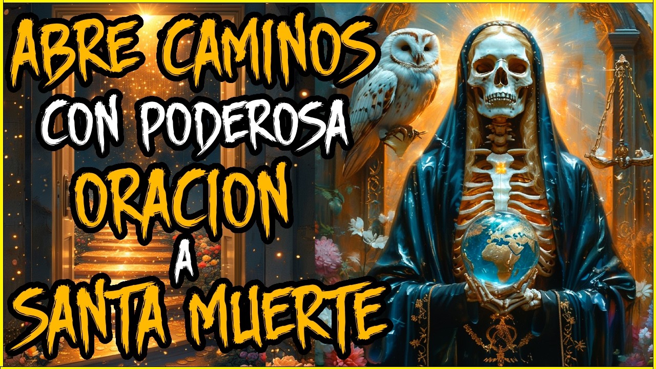 Abrir Caminos Imposibles Mientras Duermes: Ritual Milagroso a la Santa Muerte 4 Decretos para Éxito