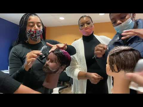 VLOGMAS: Day in the Life of Beauty School Student|Empire Beauty School|Cosmetology