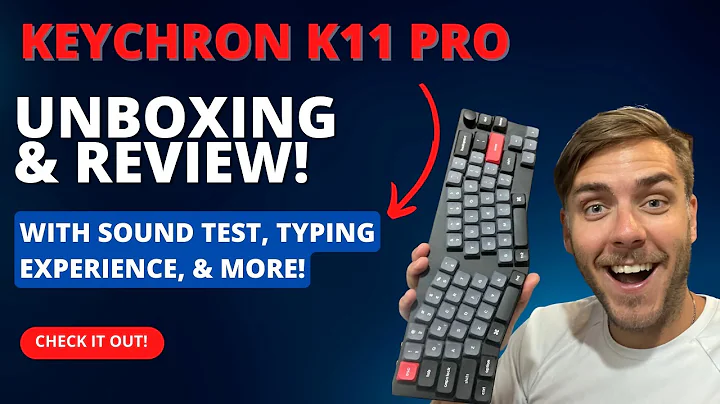 Best Wireless Mechanical Keyboard? | Keychron K11 Pro Keyboard Review