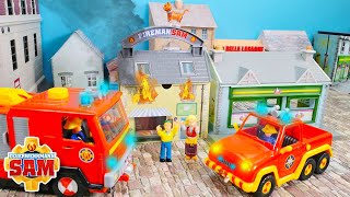 Feuerwehrmann Sam 🚒 Kurzschluss in der Elektrik 🔥 Kabeljaucafe brennt | Spielzeug Unboxing