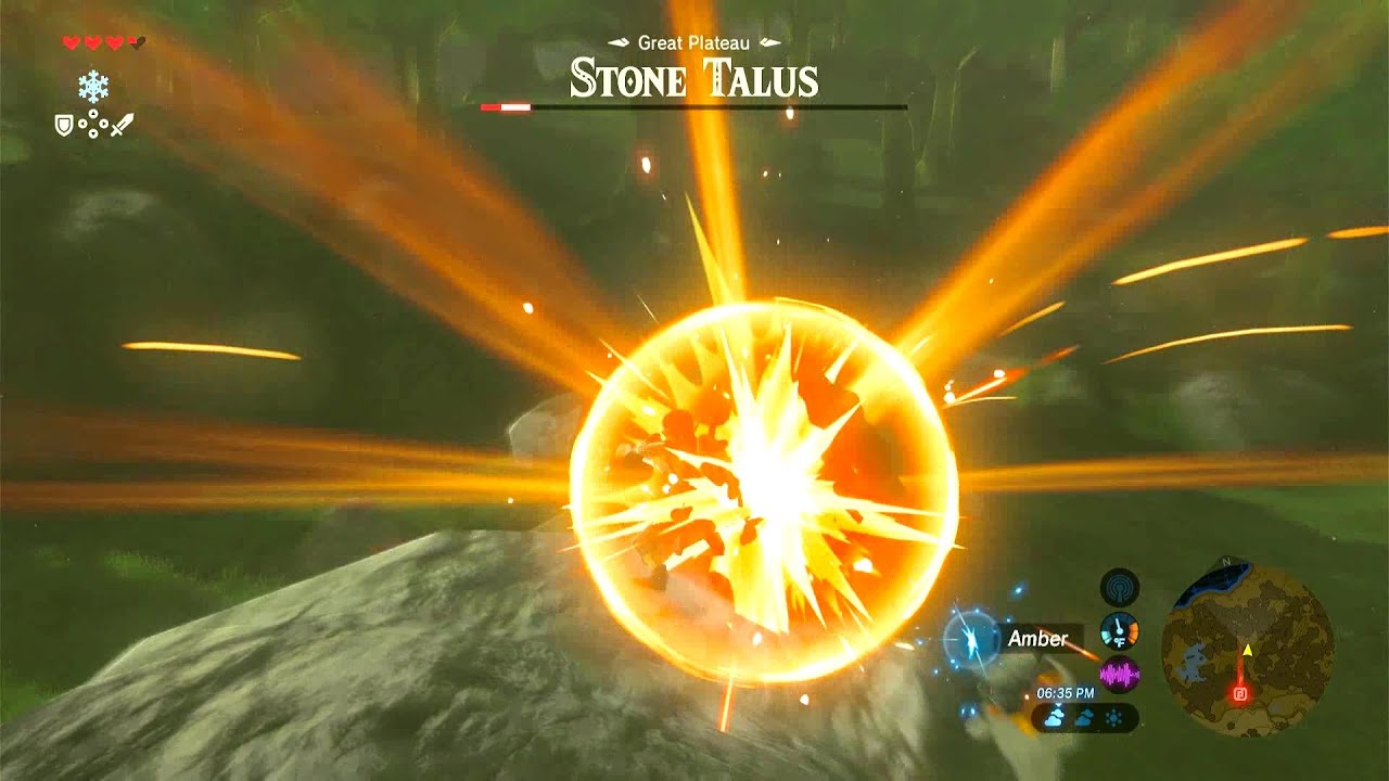 【botw】Stone Talus 40 1 Great Plateau Stone Talus Great Plateau