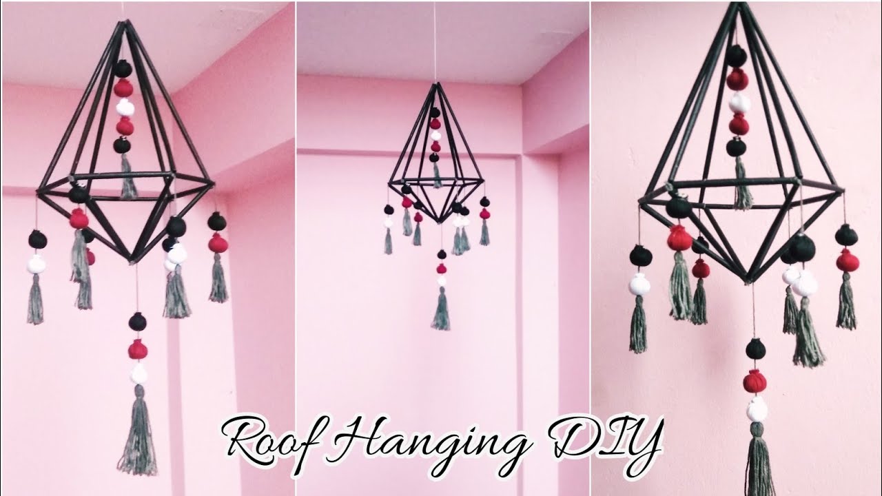 Roof Hanging DIY Hexagonal Roof Hanging Tutorial DIY Roof Hanging