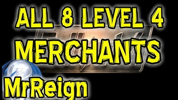 FALLOUT 4 - ALL 8 LEVEL 4 MERCHANTS & Rare NPC
