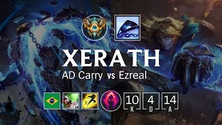 Xerath Bot vs Ezreal - BR Challenger Patch 8.23