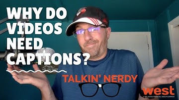Talkin Nerdy - How to Add Captions to your videos on a Facebook Page