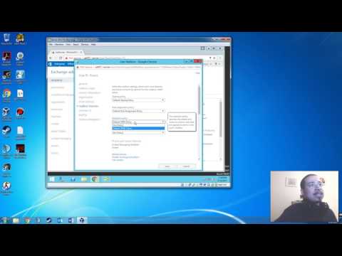 Overview of Mail Exchange 2013 (Creating User and User Mailbox)