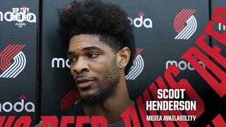 Scoot Henderson On Game 2 And Preparation For Game 3 vs Spurs | Portland Trail Blazers | Apr 23 2026