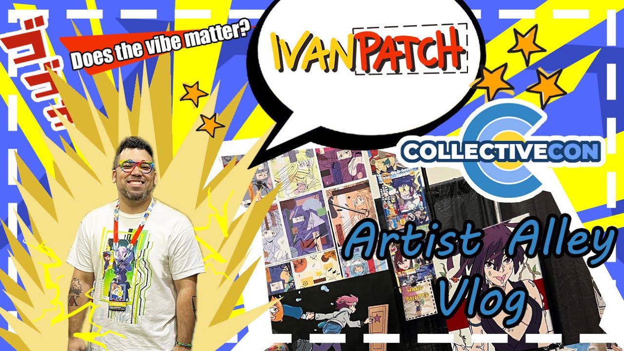 Conquer the vibe! Artist Ally Survival Vlog at Collectivecon