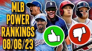 MLB Power Rankings: Red-hot Cubs make debut in August's TSN15