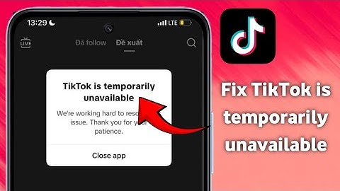 How to Fix Tik Tok is temporarily unavailable.how to fix tiktok server error (2025)