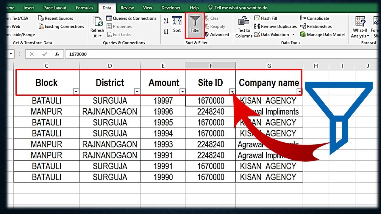 How to Use Filters in Excel 📊 | Organize & Analyze Your Data Easily ...