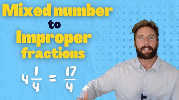 Converting Mixed Numbers To Improper Fractions Using Diagrams | The Maths Guy