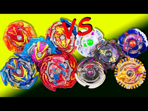 Видео: Битва сезонов Бейблэйд Берст! Старые волчки Beyblade против новых. Новыя непосильная задача для Папы