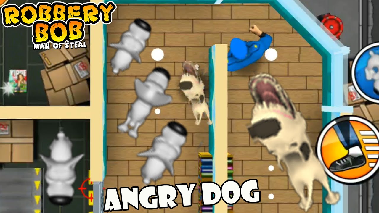 Robbery Bob 1 - Use Angry Dog Suit - Part 9
