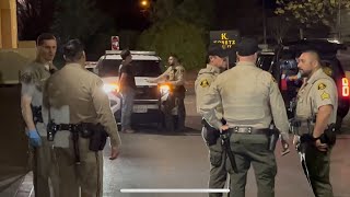 20 cops hanging out at Safeway late at night