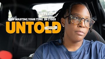 Stop wasting your time breaking into cybersecurity ( don