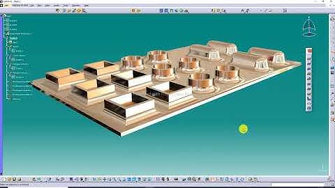 CATIA V5 GENERATIVE SHEET METAL DESIGN, CURVE STAMP, FLANGE CUTOUT LECTURE-91