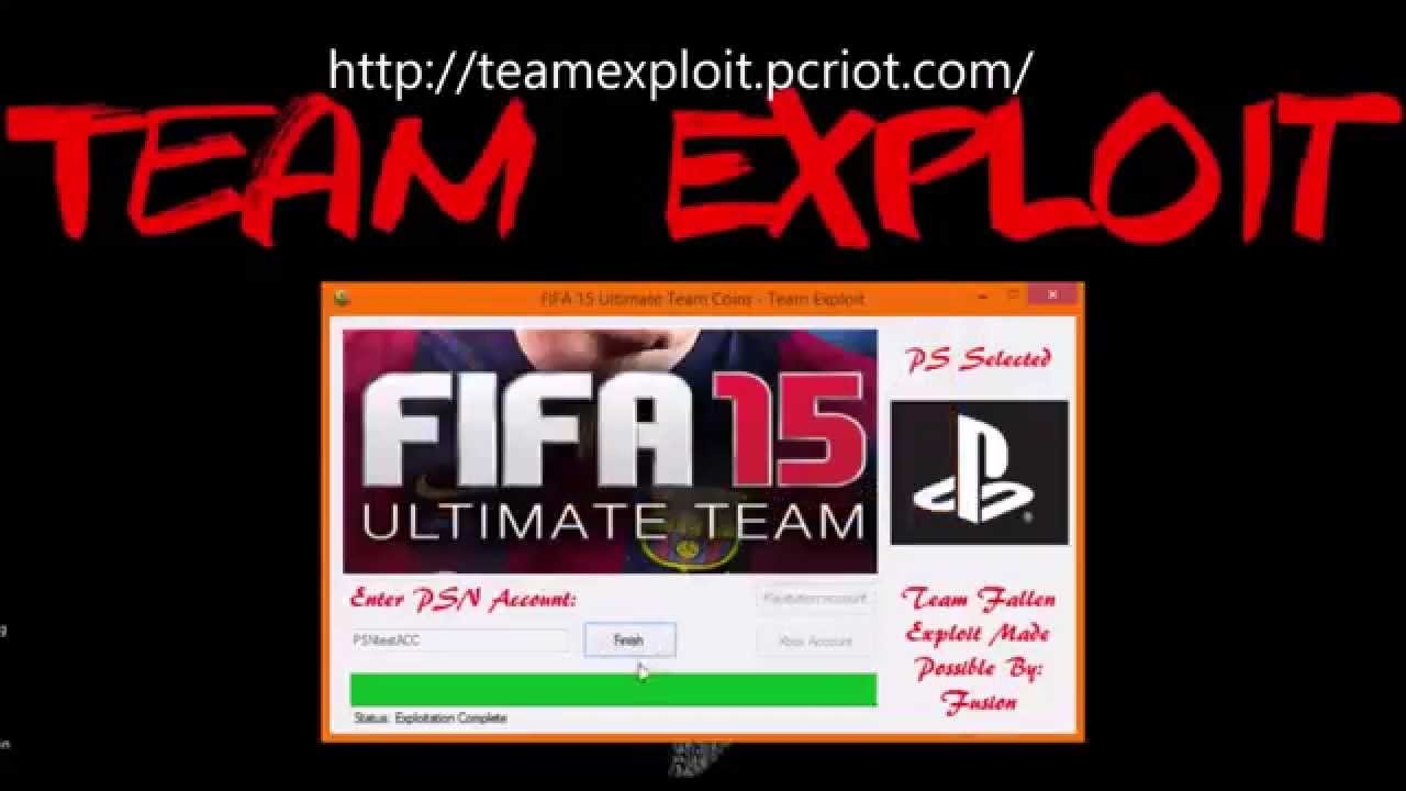 FIFA 15 Utimate Coins Exploit - Xbox/Playstation