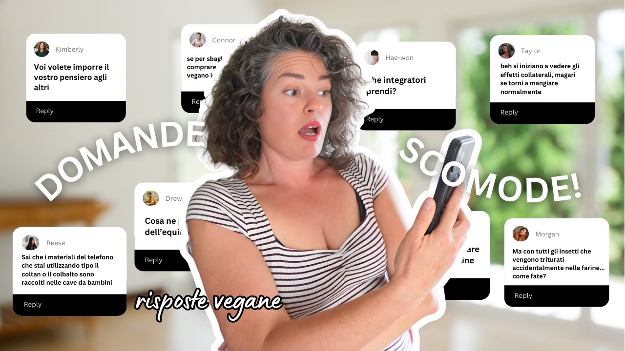 Le provocazioni più assurde contro i vegani (e altre risposte ai vostri commenti)