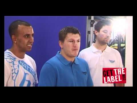 Preview: Ricky Hatton's photoshoot with Get The Label
