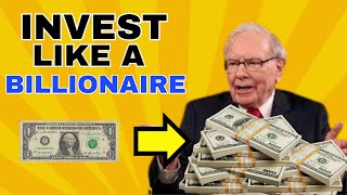 Invest Like a BILLIONAIRE: "VALUE Stocks Can Make You RICH!" - Warren Buffett
