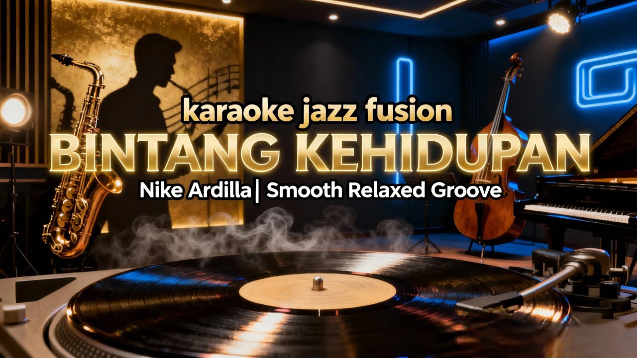 [KARAOKE] Bintang Kehidupan - Nike Ardilla | Jazz Fusion Version | Smooth & Emotional Groove