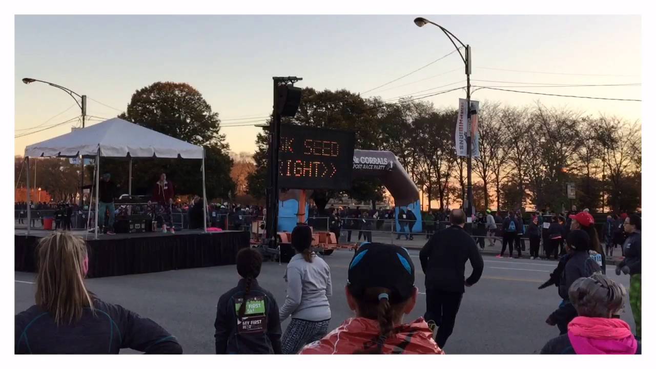 Hot Chocolate 5k Run, Chicago IL. Nov. 8, 2015 YouTube