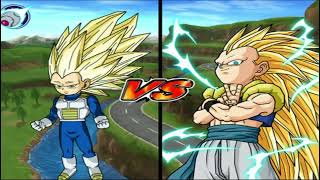 Vegeta Mini SSJ3 VS Gotenks SSJ3 | Dragon Ball Budokai Tenkaichi 3